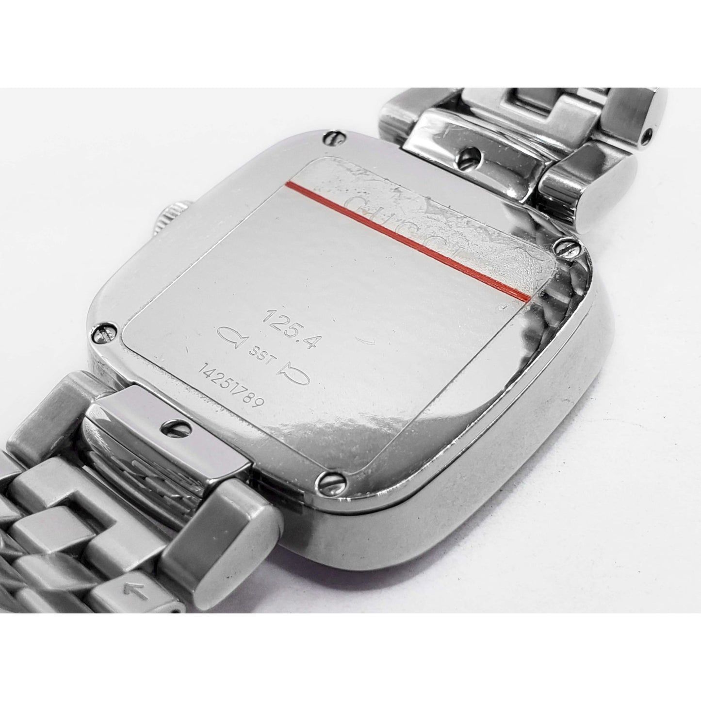 Ladies Gucci "G" 125.4 Stainless Steel Watch
