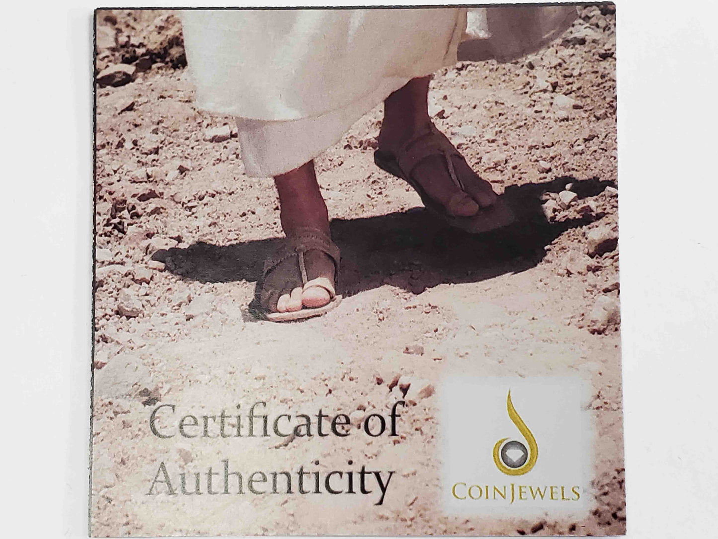 CoinJewels 2023 1 oz Silver Proof Coin "In the Footsteps of Jesus-Golgotha"