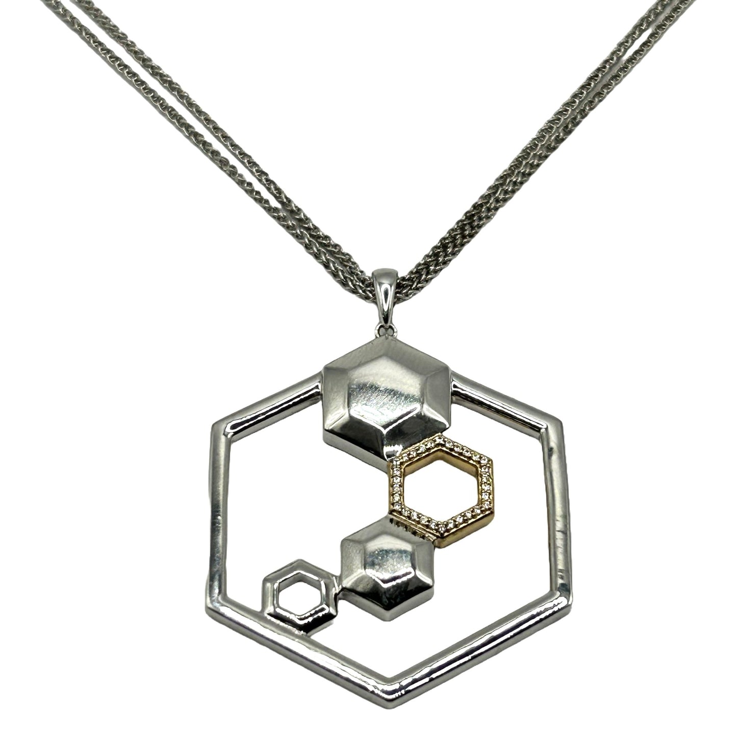 MARVEL Universe Fine Jewelry Ant Man/The Wasp - 30" 925 Sterling Silver Necklace