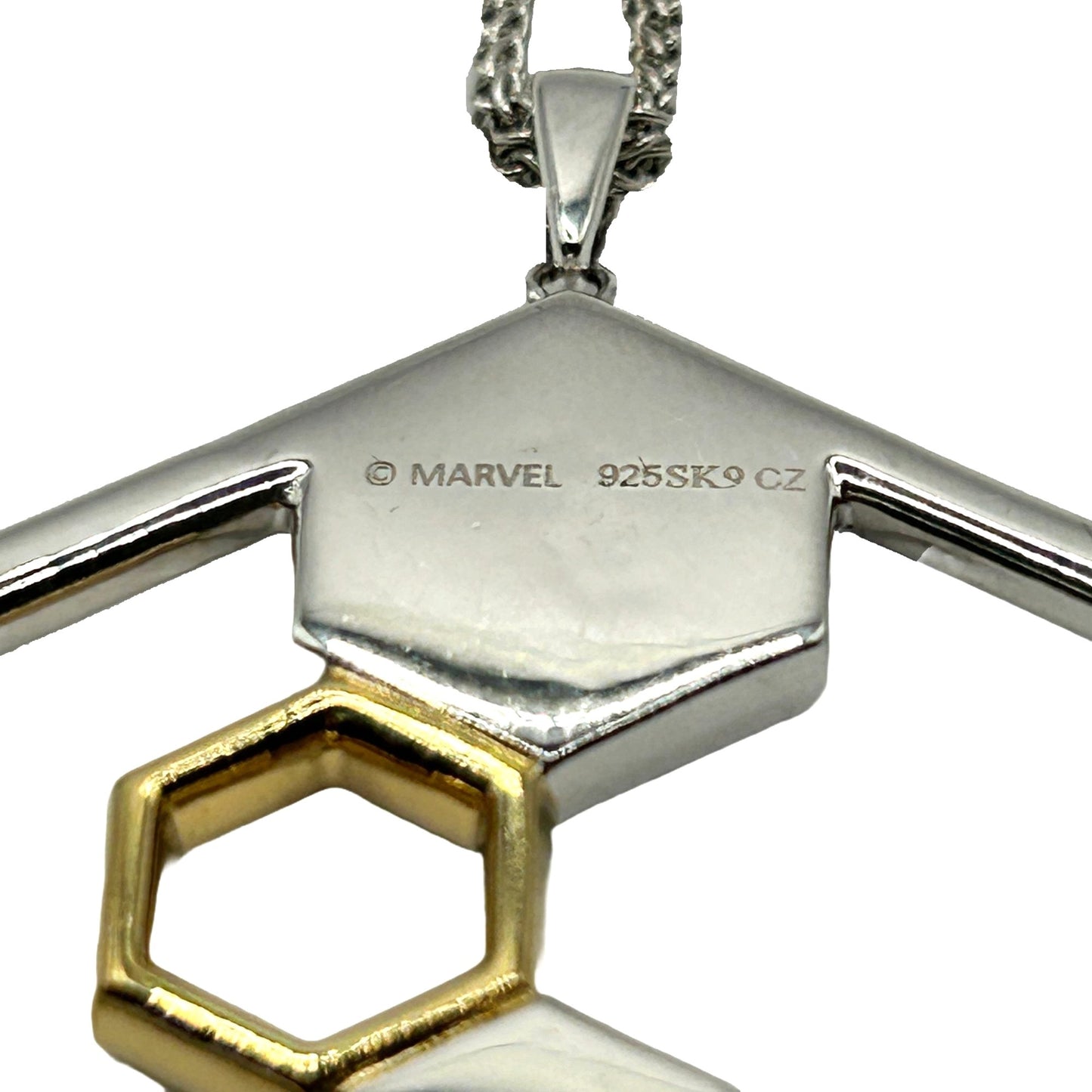 MARVEL Universe Fine Jewelry Ant Man/The Wasp - 30" 925 Sterling Silver Necklace