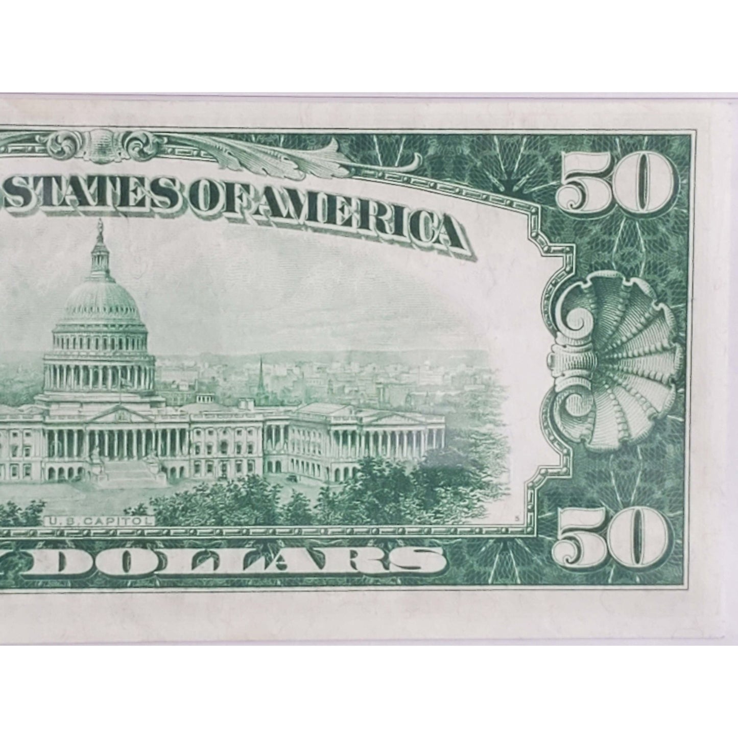 1928 $50 Federal Reserve Note Chicago #G00442532A PMG 64 Choice Uncirculated
