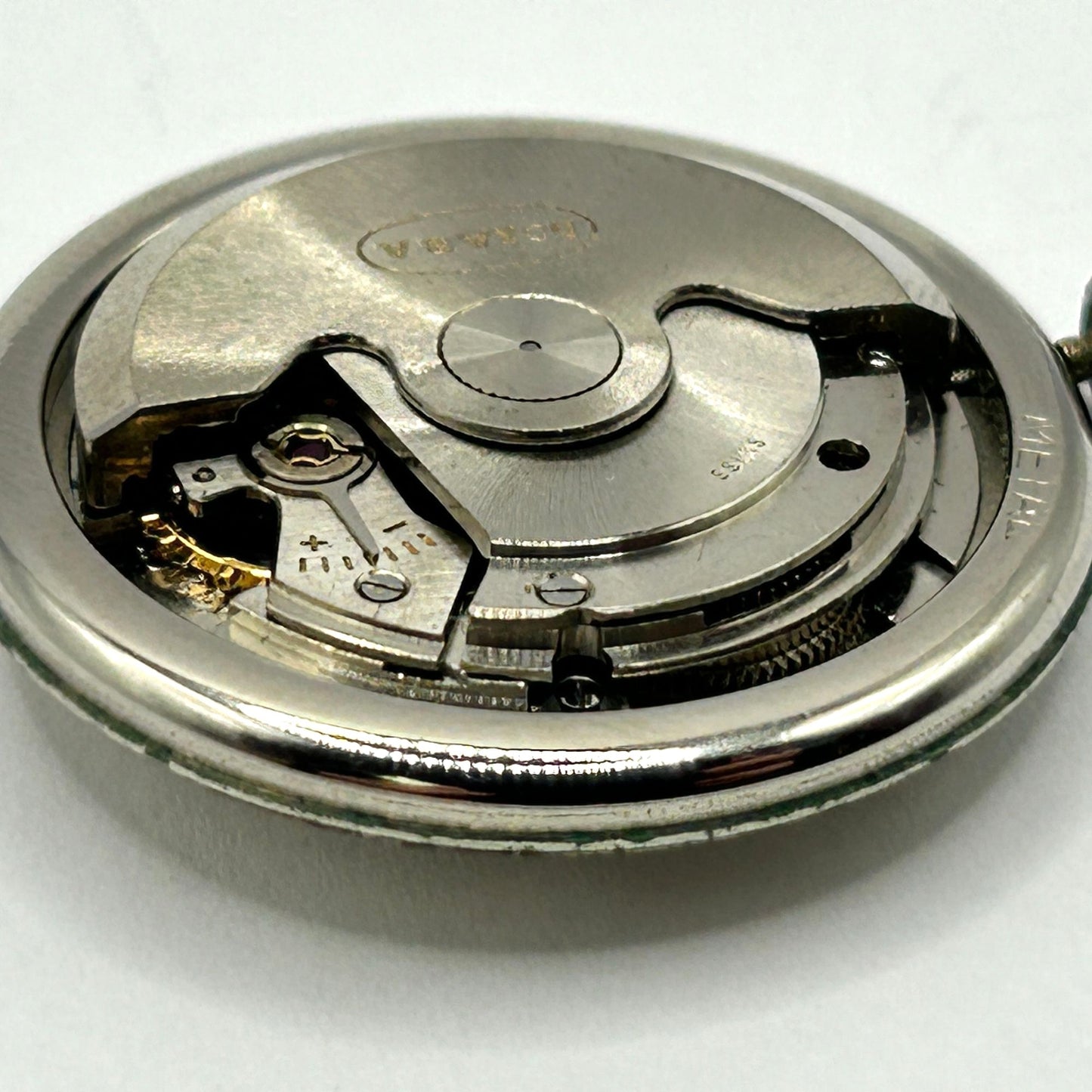 Vintage Doxa Automatic Watch Movement - Watch Head + Crown - WORKING