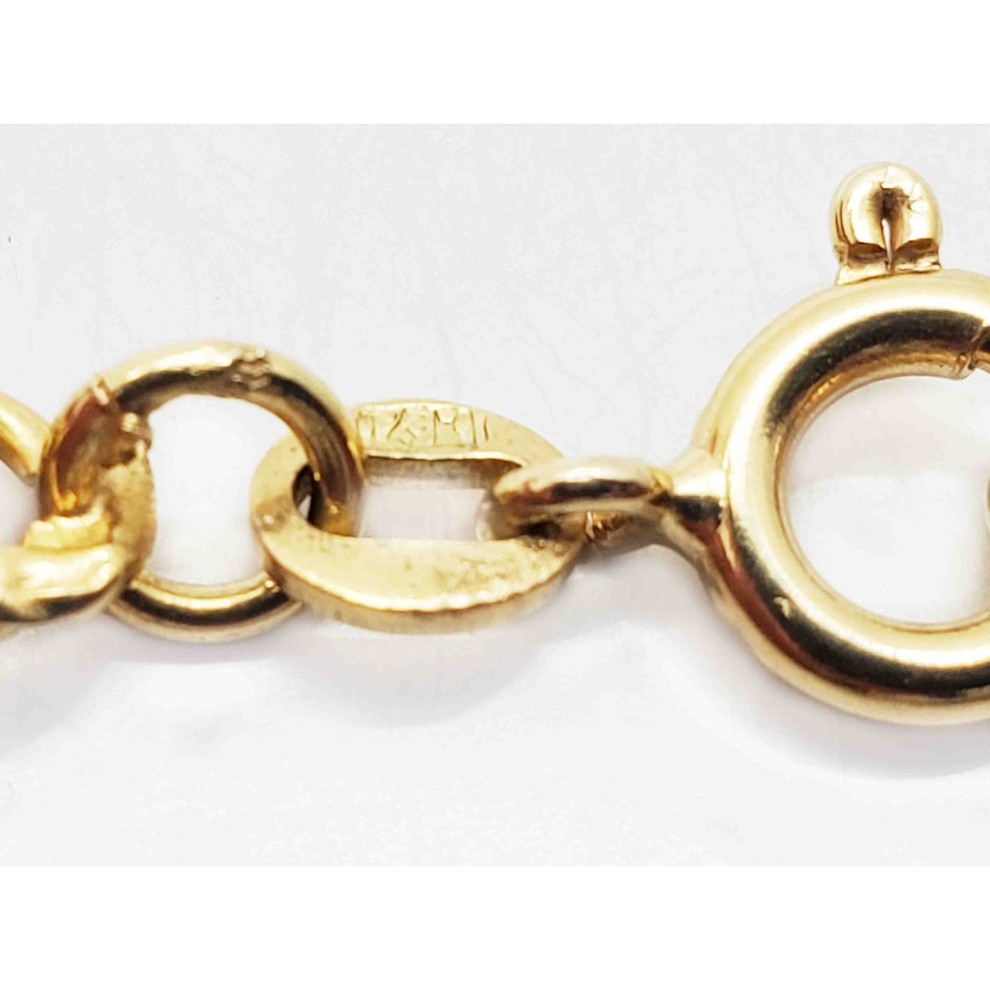 4.7mm Wide Rope Chain Necklace 14k Gold 21" Long