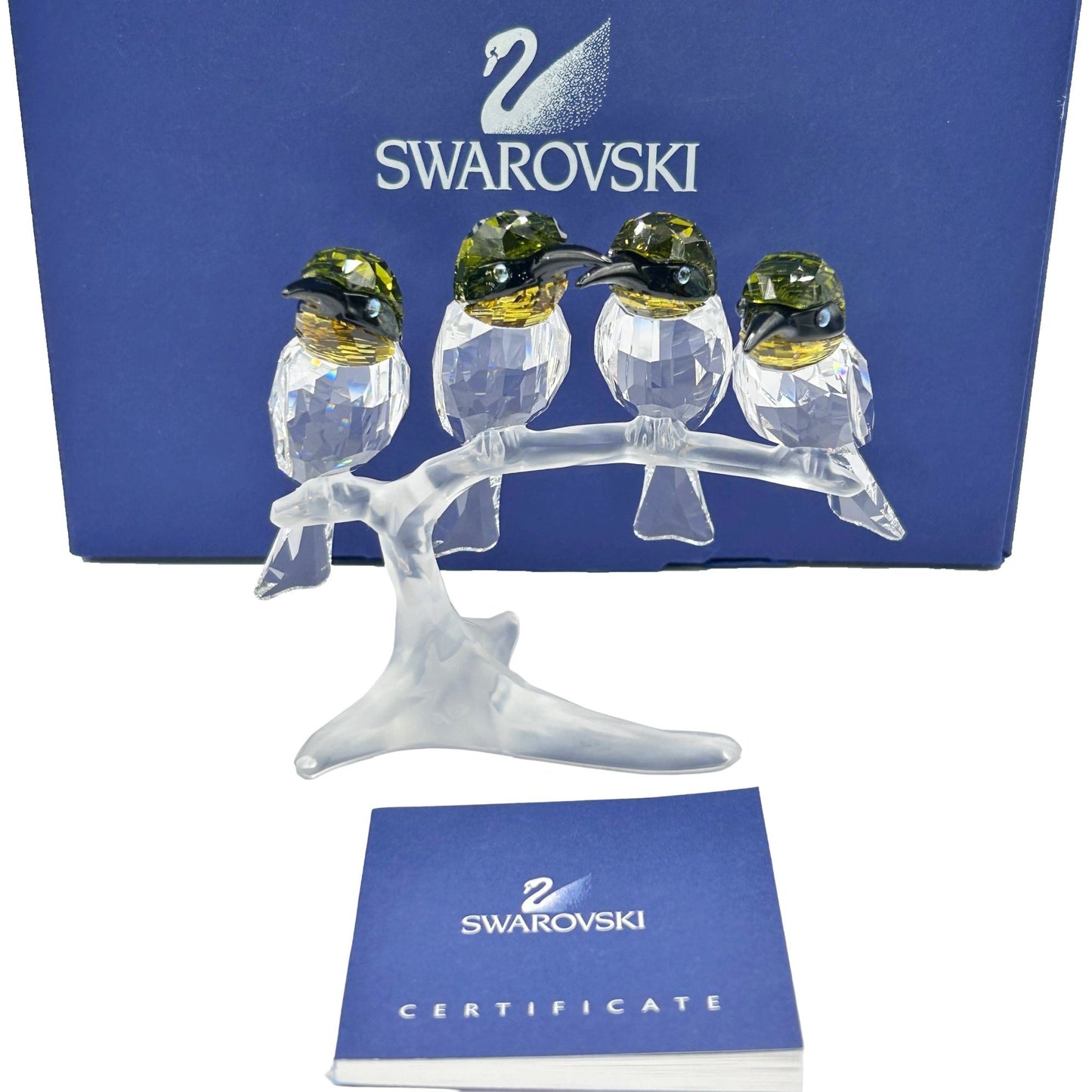Swarovski Crystal 1048013 Bee Eaters In Box With Certificate