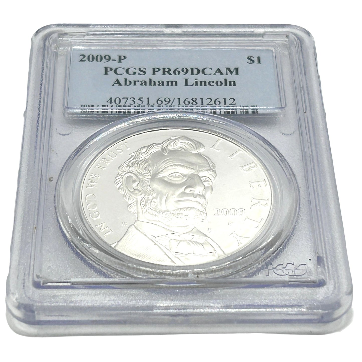 2009-P $1 Abraham Lincoln PCGS PR69DCAM (Proof)