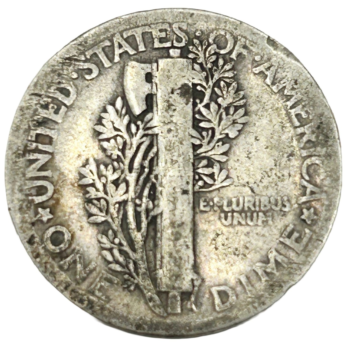1921-P Mercury Dime Circulated G/VG Condition - Key Date