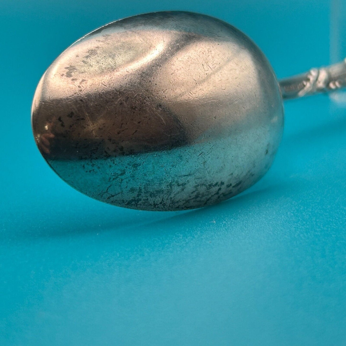 Holly by Tiffany & Co Sterling Silver Teaspoon 6 1/8" Flatware Antique Spoon