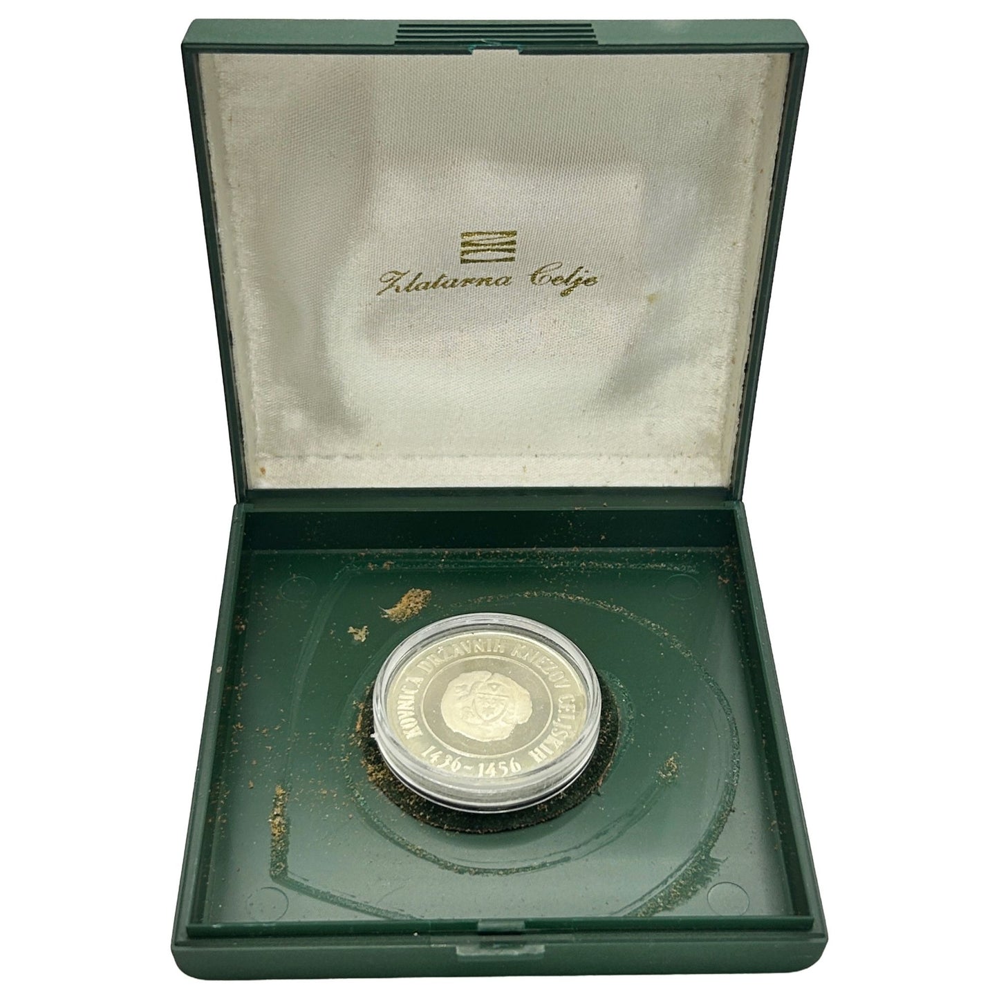 1991 Slovenia Coppia Medaglie SREBRNIK - 1. Svetovnemu 925 Sterling Silver Coin