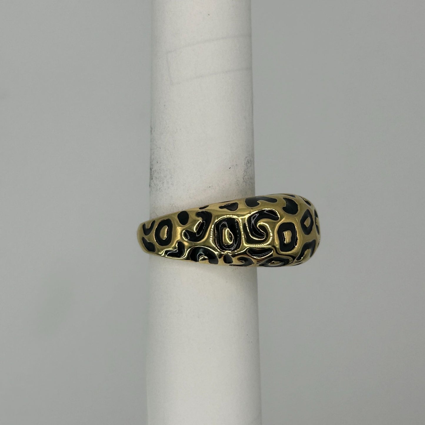 Vintage St. John Gold Plated Cocktail Ring Size 8.25
