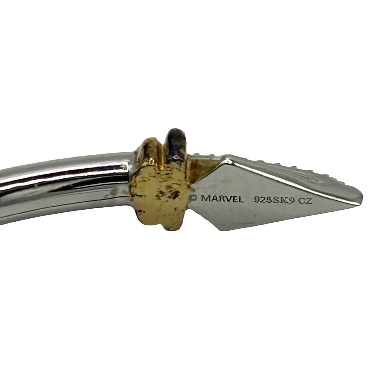 Universe Fine Jewelry MARVEL Black Panther - Cuff Bracelet 925 Sterling Silver CZ