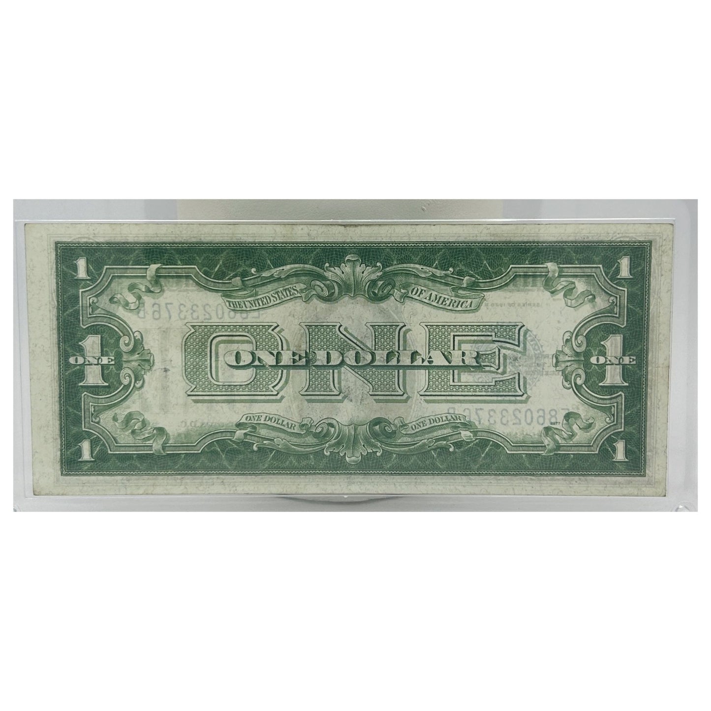 1928B $1 One Dollar Funny Back Blue Seal Silver Certificate Note E86023376B
