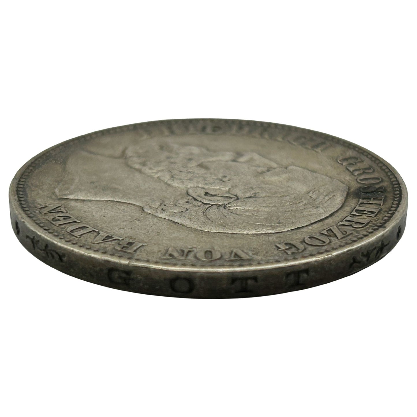 1876-G Germany 5 Mark Baden. Friedrich