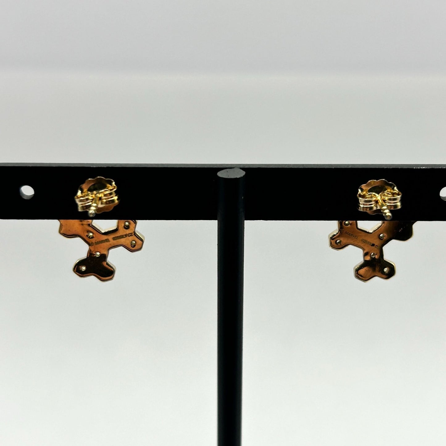 MARVEL Universe Fine Jewelry The Wasp - 925 Sterling Silver Stud Earrings