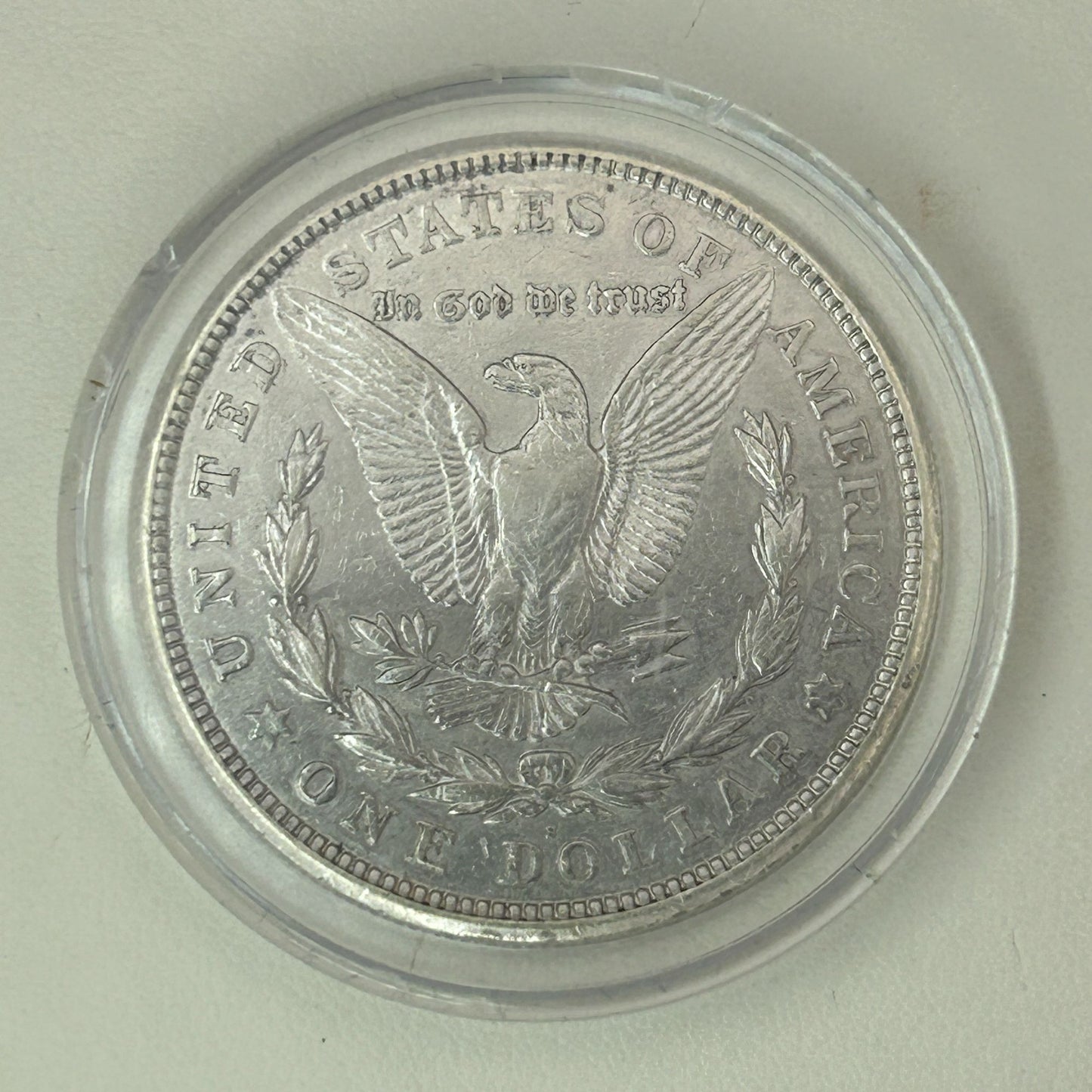 1921 Morgan Dollar Fine (damaged) 90% Silver $1 US Coin Collectible - S