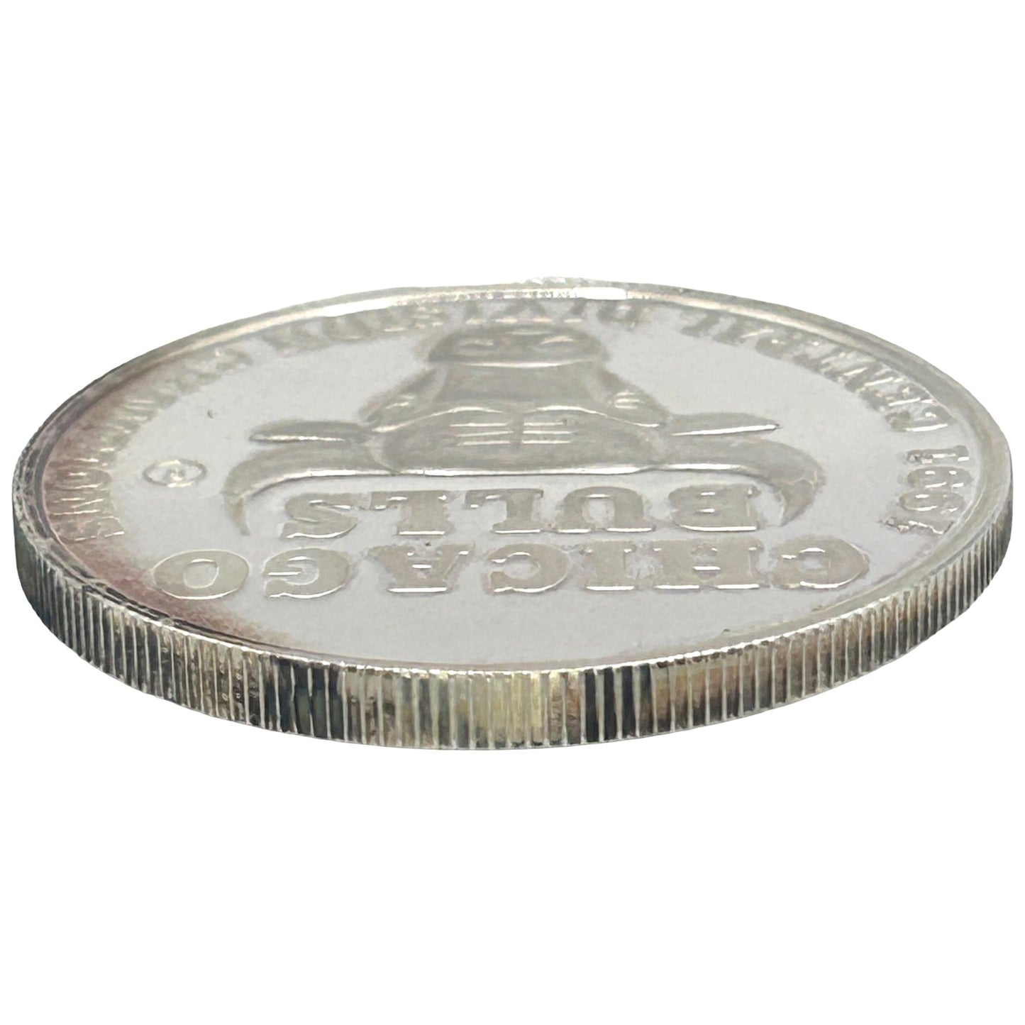 1991 CHICAGO BULLS Central Division Champs 1 Troy Oz .999 Silver Stadium #0792