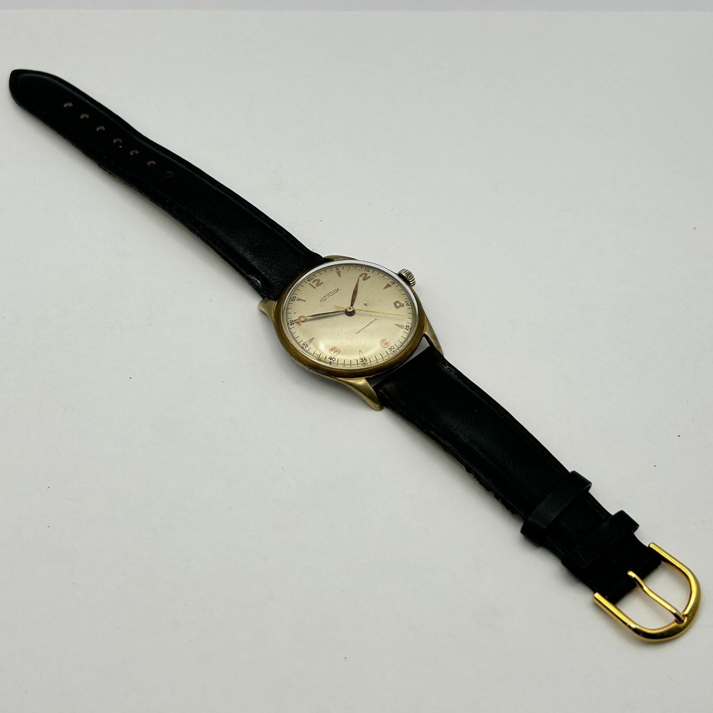 Vintage Astrolux Antimagnetic Hand Winding Watch Swiss Made - Fond Acier 159