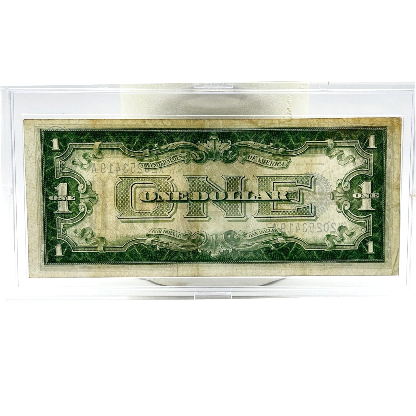1928A $1 One Dollar Funny Back Blue Seal Silver Certificate Note - Dallas/K Mint