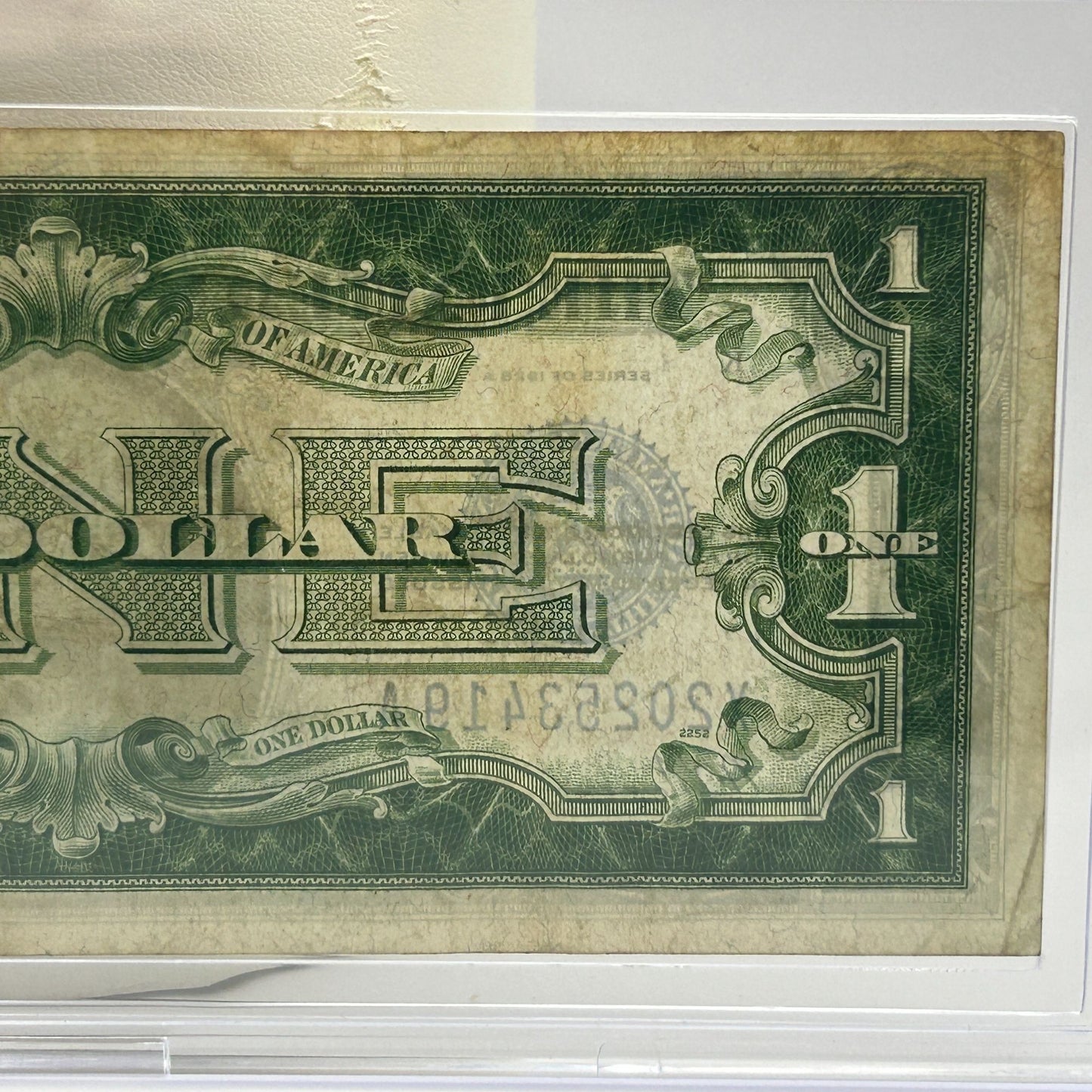 1928A $1 One Dollar Funny Back Blue Seal Silver Certificate Note - Dallas/K Mint