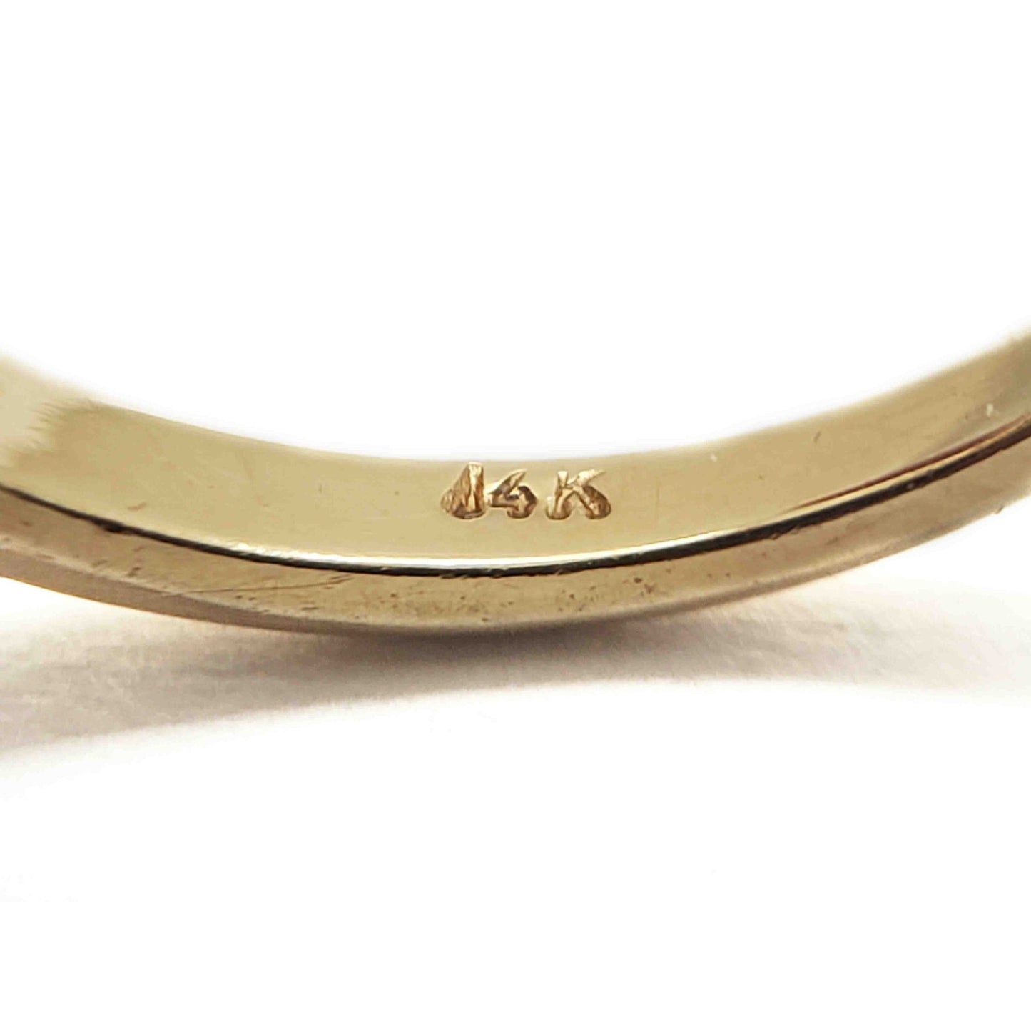Vintage Oval Fire Opal Cabochon & Diamond Halo Cocktail Ring 14k Gold Size 6.75