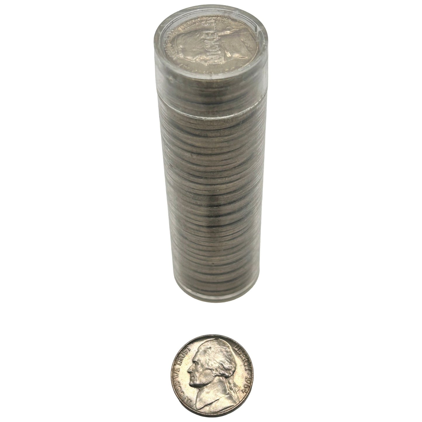 1964 Gem Uncirculated Jefferson Nickel Roll 40 US Coins