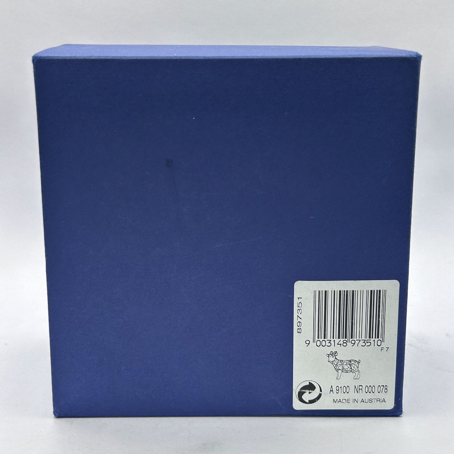 Swarovski Crystal 897351 Goat In Box With Certificate