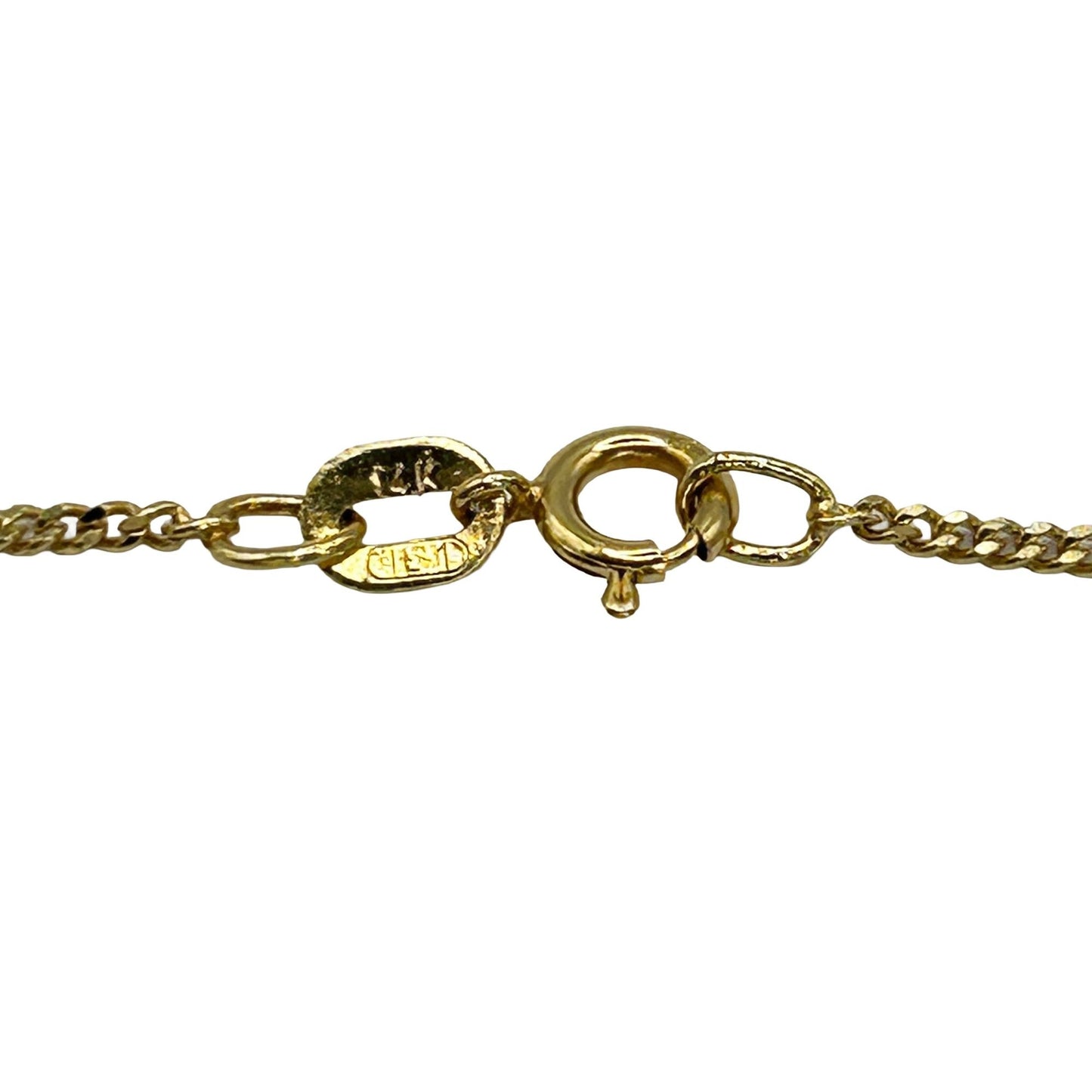 0.32cttw Diamond Heart Shaped Pendant on 20" 14k Yellow Gold Chain