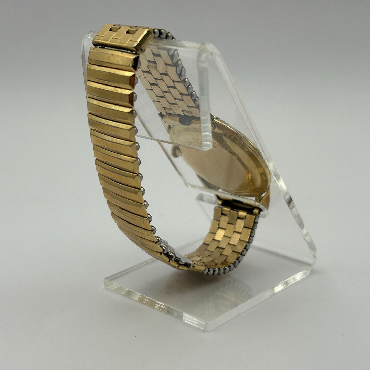 Bulova Vintage 10k Rolled Gold Plate Men's Watch L8 C753054 17 Jewels - WORKING