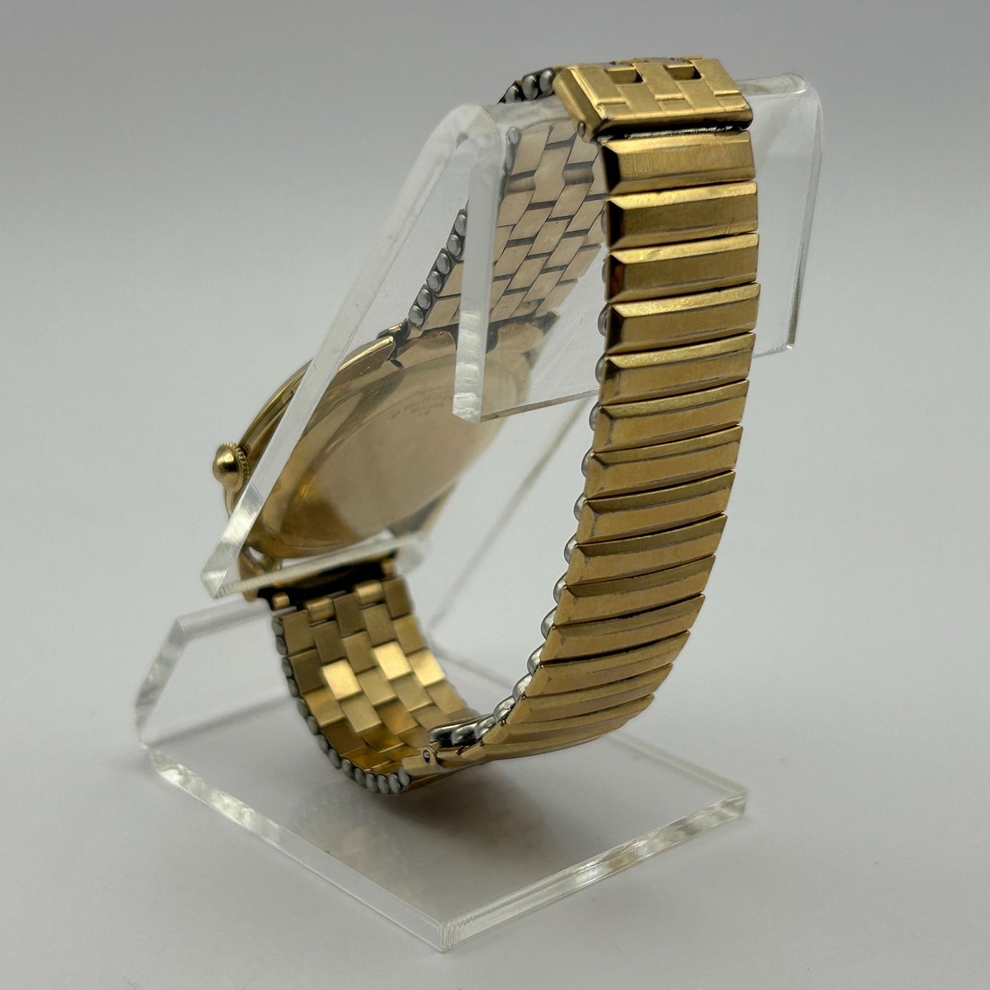 Bulova Vintage 10k Rolled Gold Plate Men's Watch L8 C753054 17 Jewels - WORKING