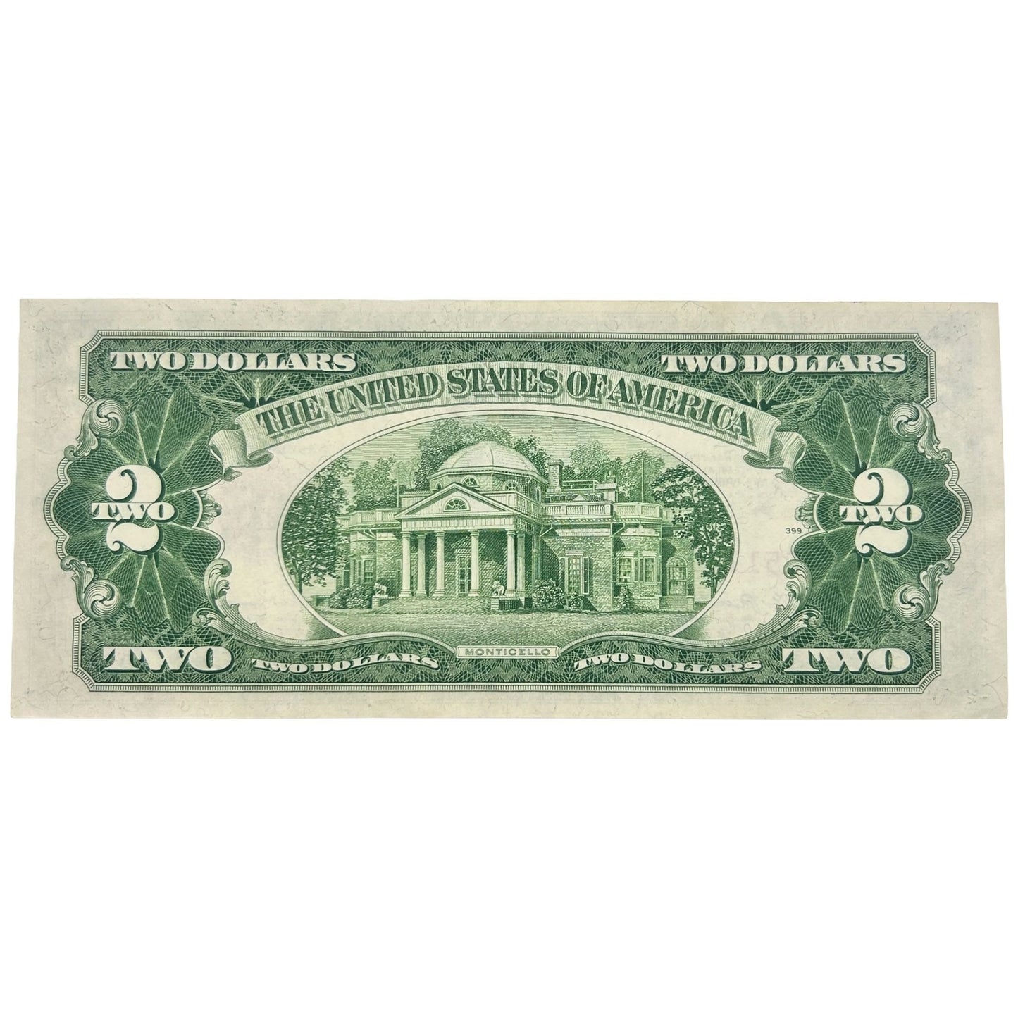Series 1953 $2 Banknote Star Note Serial Float Error -  ☆01951710A