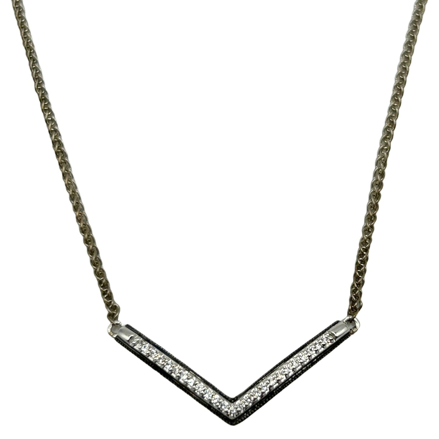 MARVEL Universe Fine Jewelry Black Panther - 19" 925 Sterling Silver Necklace
