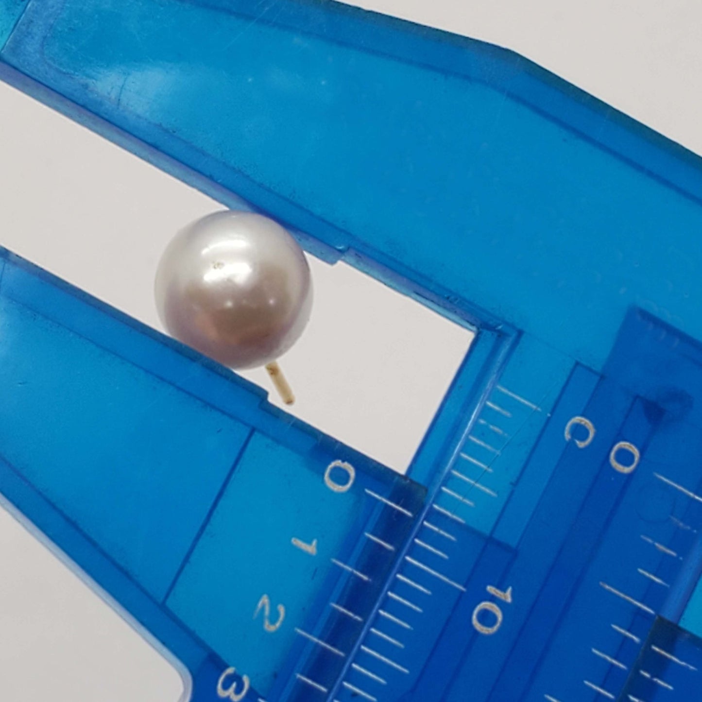 8mm Pearl & Diamond Accent Jacket Stud Earrings 14k Gold