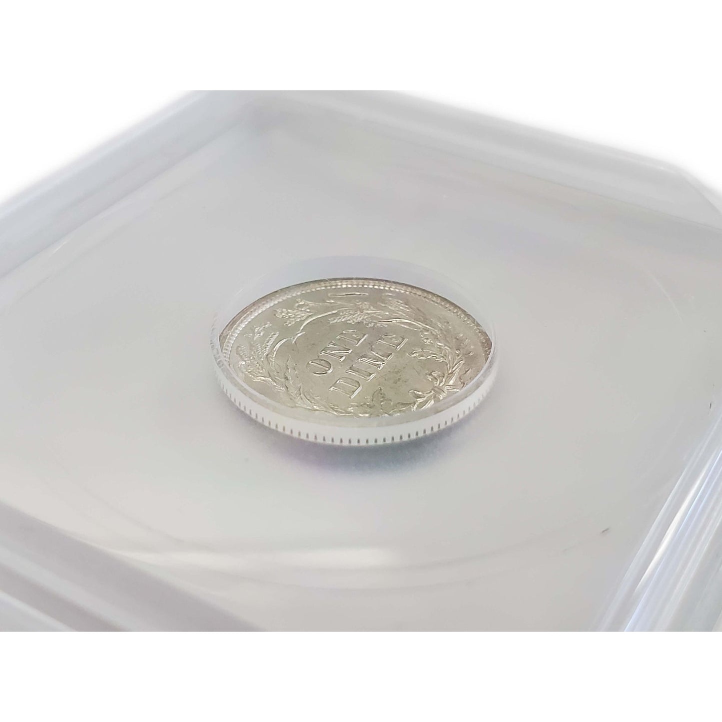 1897 10C Barber Head Dime ICG MS64