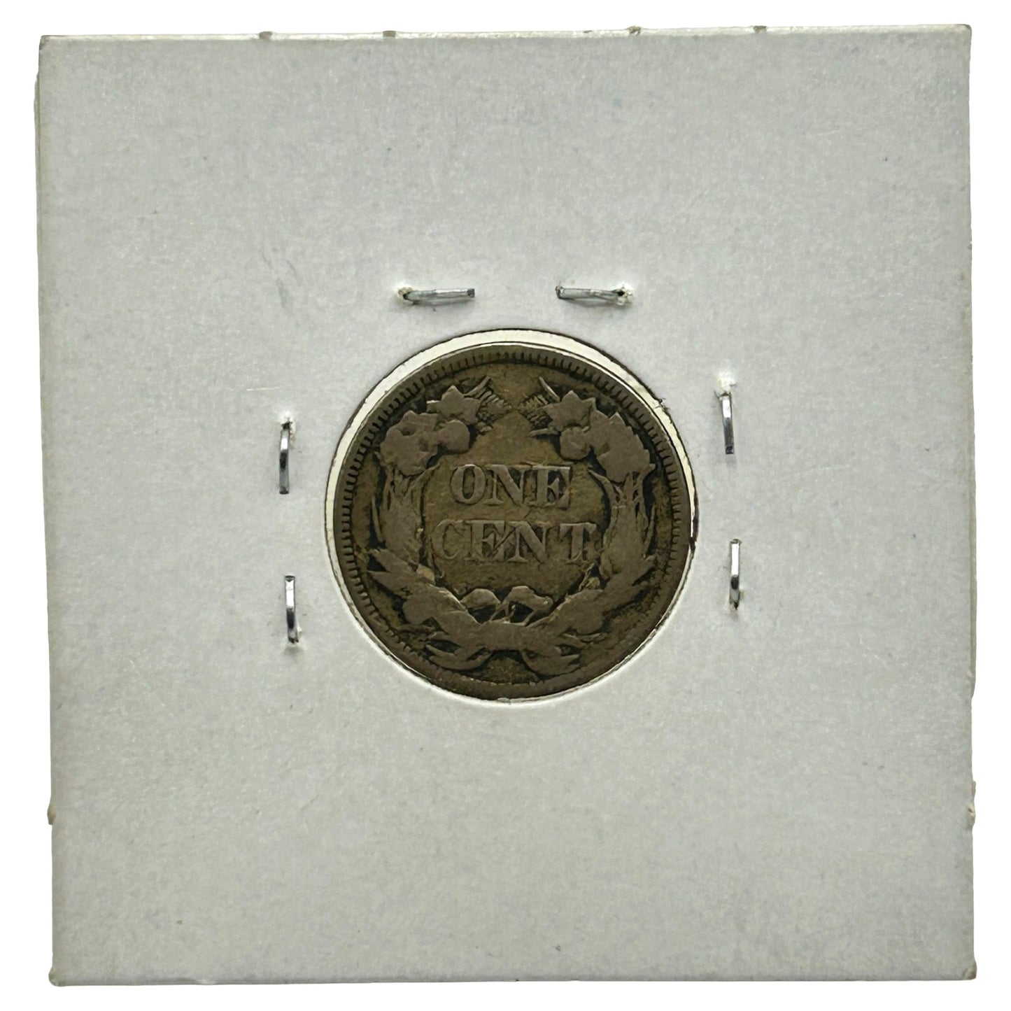 1857-P 1c Flying Eagle Penny Circulated - 1 Cent Philadelphia