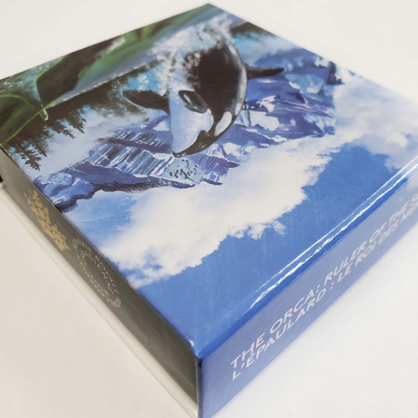Royal Canadian Mint 2016 $100 1 oz .999 Fine Silver Orca Coin w/Box