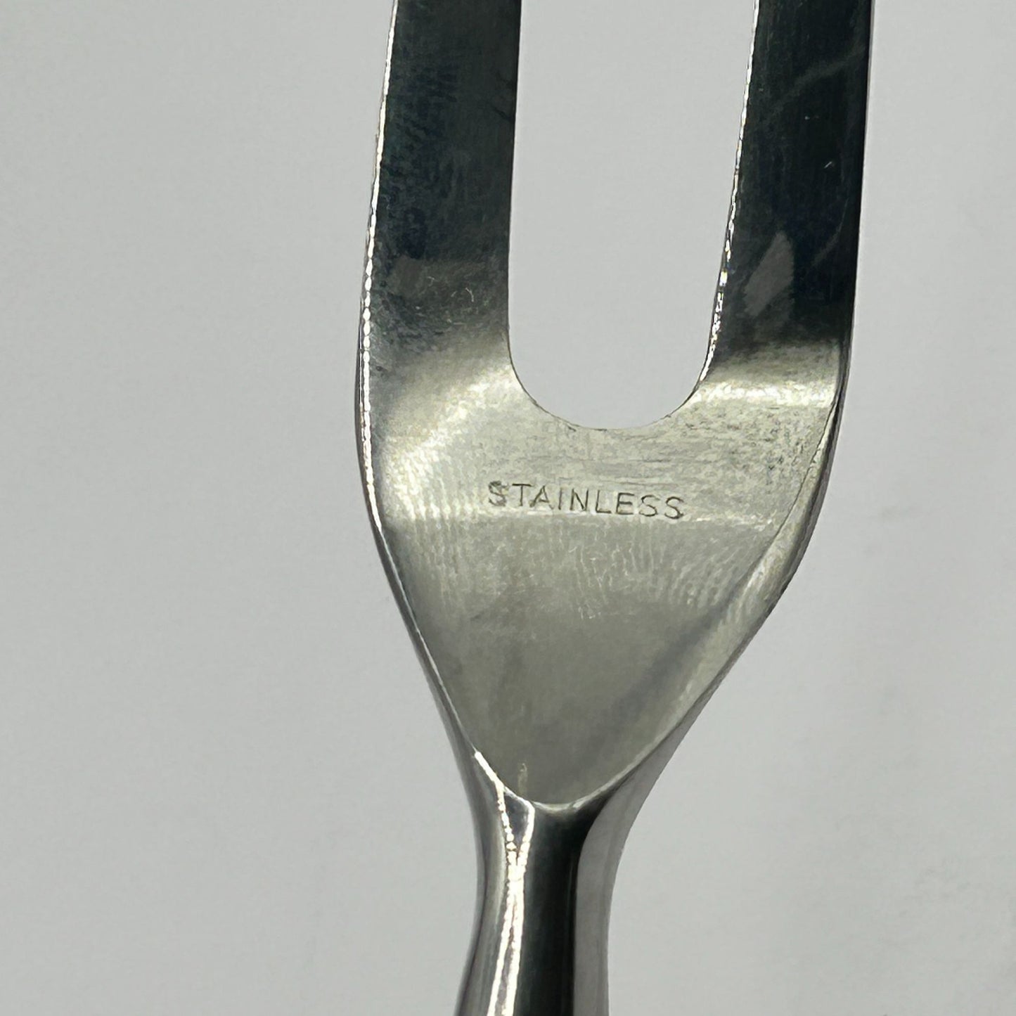 International Prelude Sterling Silver Large 2pc Carving Set - Carving Knife+Fork