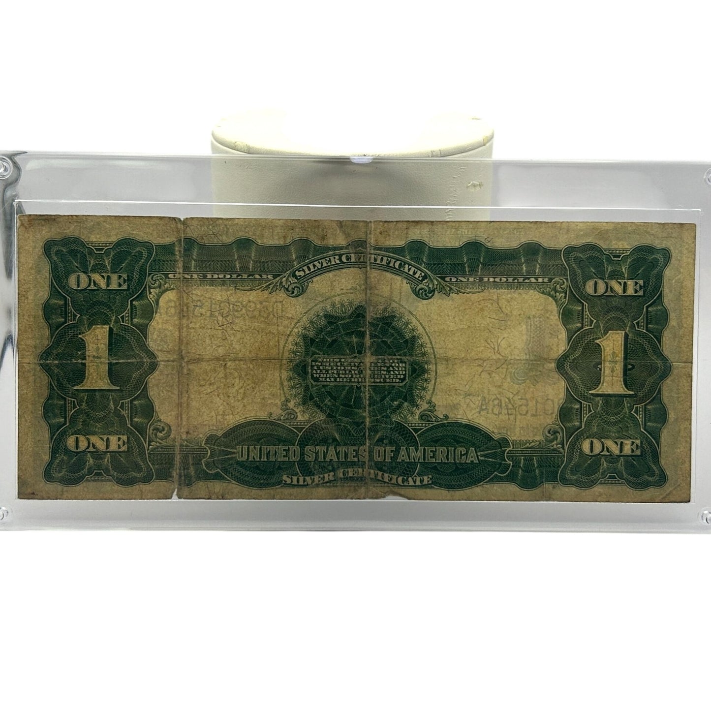 1899 U.S. $1 Large Black Eagle Silver Certificate, Blue Seal D39901546A