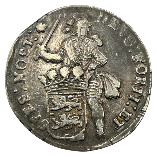 1686 Netherlands West-Friesland - Daalder 30 Stuivers - Knight Facing Right