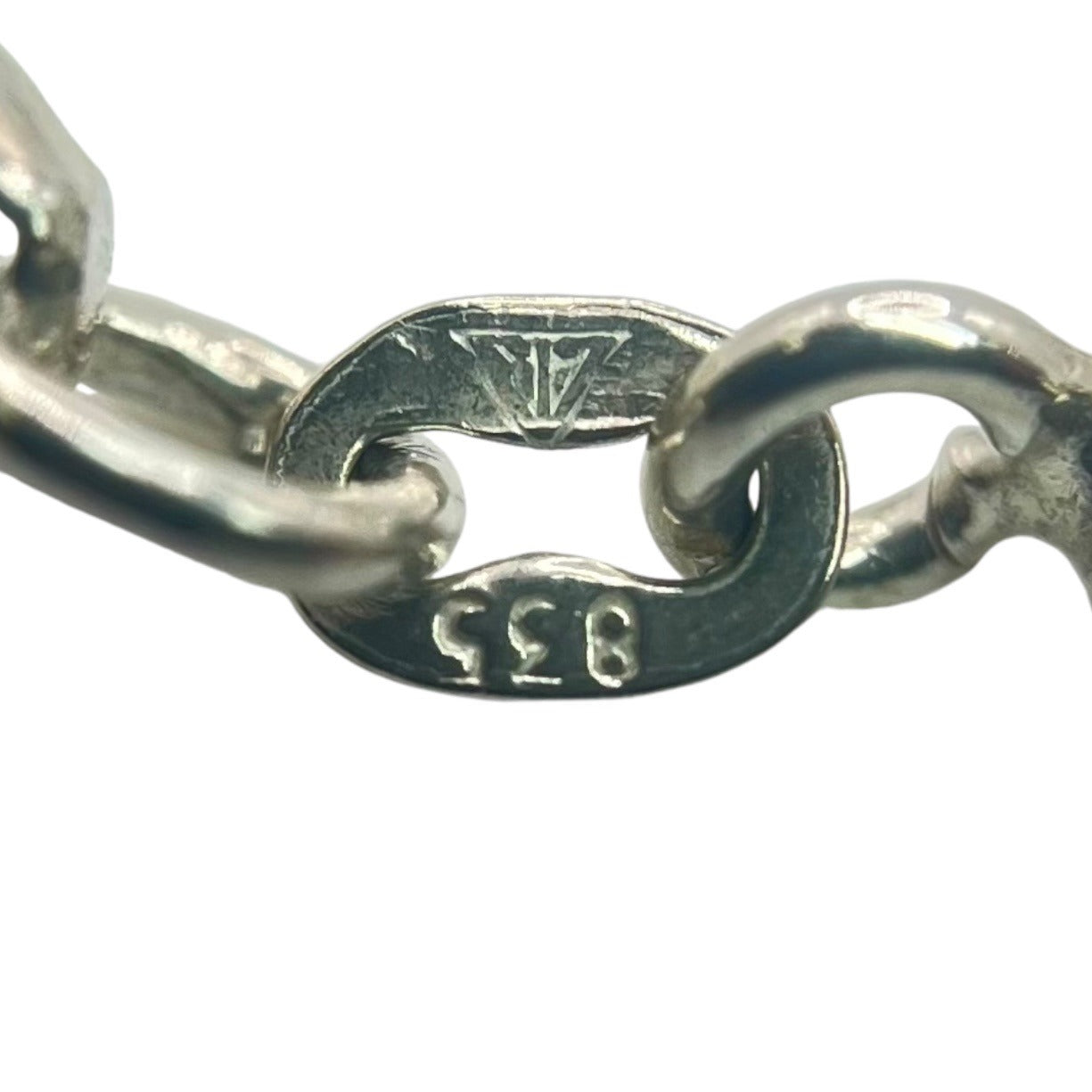 835 Silver Rolo Belcher Chain Bracelet 3mm Round Classic Minimalist