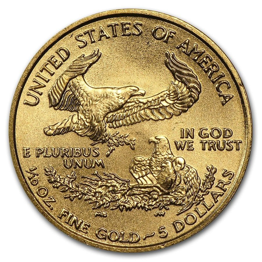 1/10 Ounce Gold American Eagle $5 BU - 2003