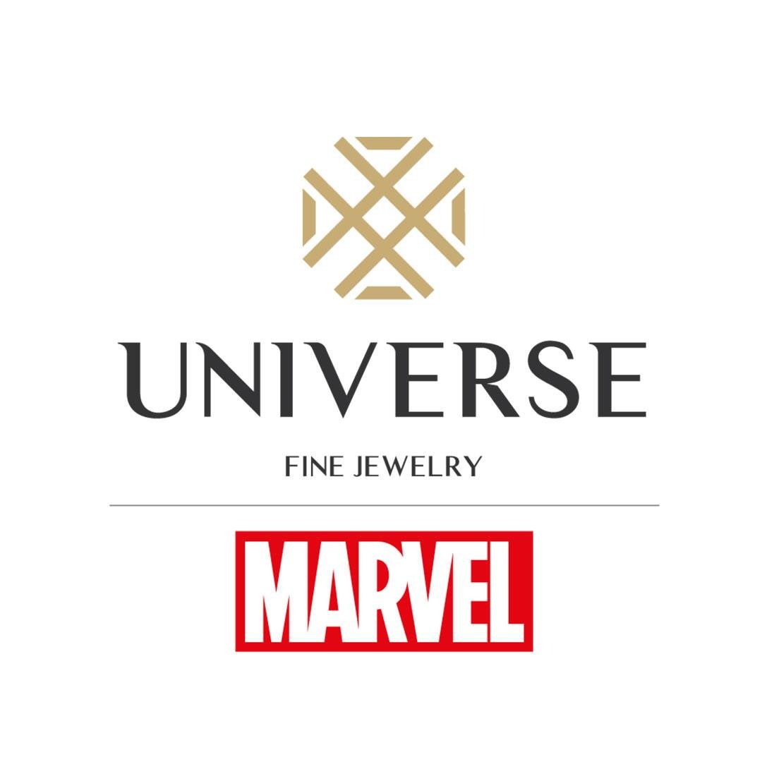 Universe Fine Jewelry MARVEL Black Panther -18" Pendant Necklace Sterling Silver