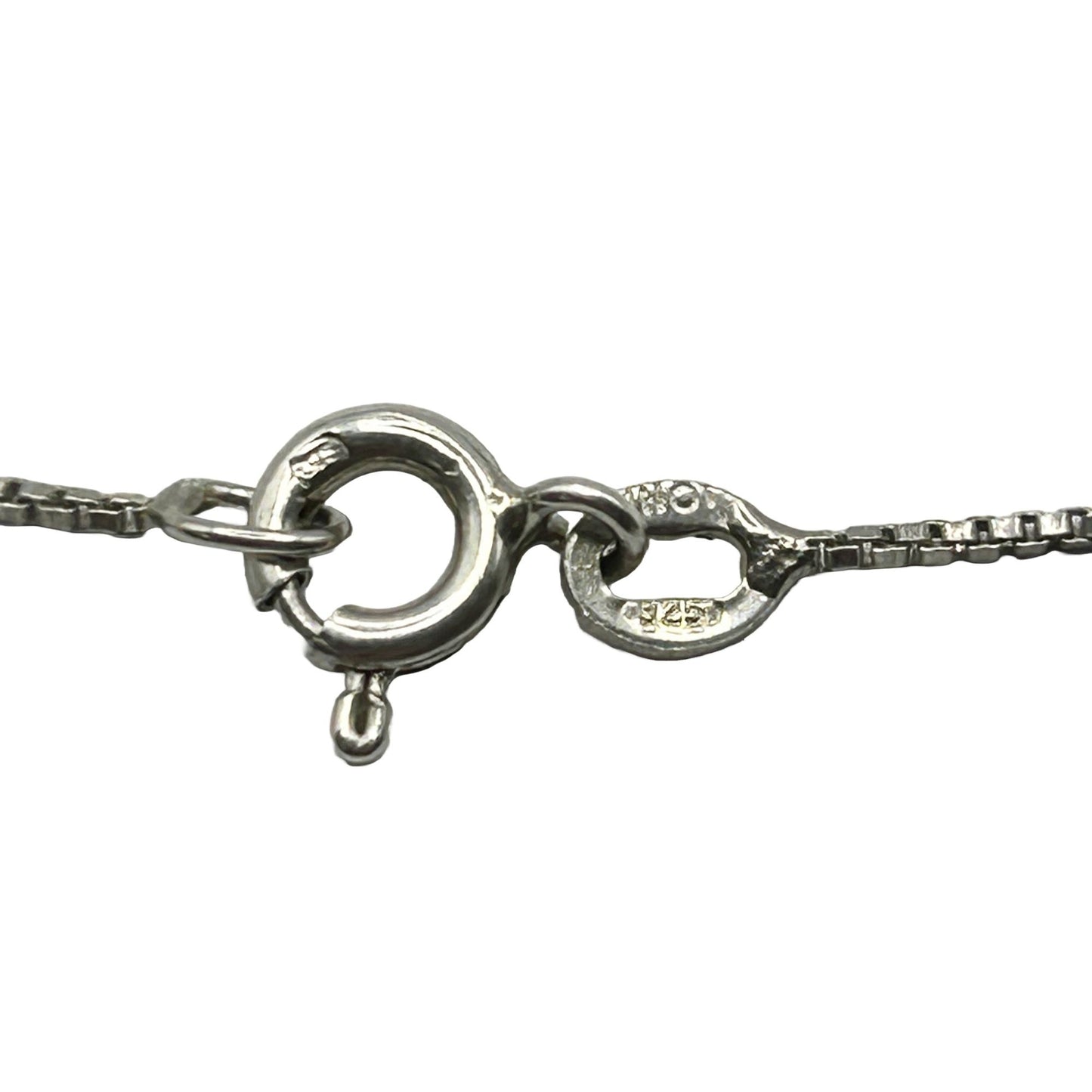 925 Sterling Silver & Diamond Cross Pendant Necklace