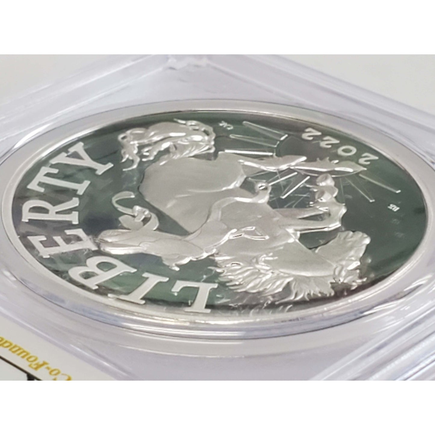 2022-P 1 oz American Liberty Silver Medal Proof PCGS PR70DCAM