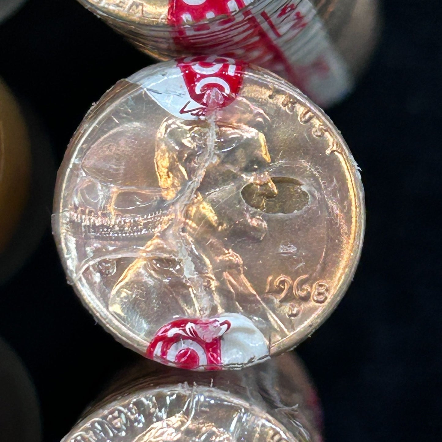 LOT OF 42 1964-P/D, 1967-P, 1968-D Rolls of BU Uncirculated Lincoln Pennies