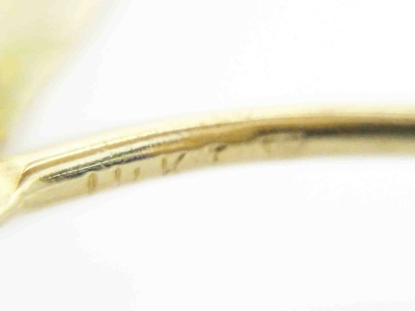 9mm Wide 3D Hollow Hoop Earrings 14k Gold