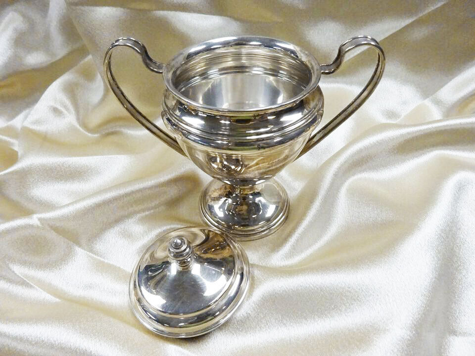Antique Weidlich 3pc Sterling Silver Coffee & Tea Set