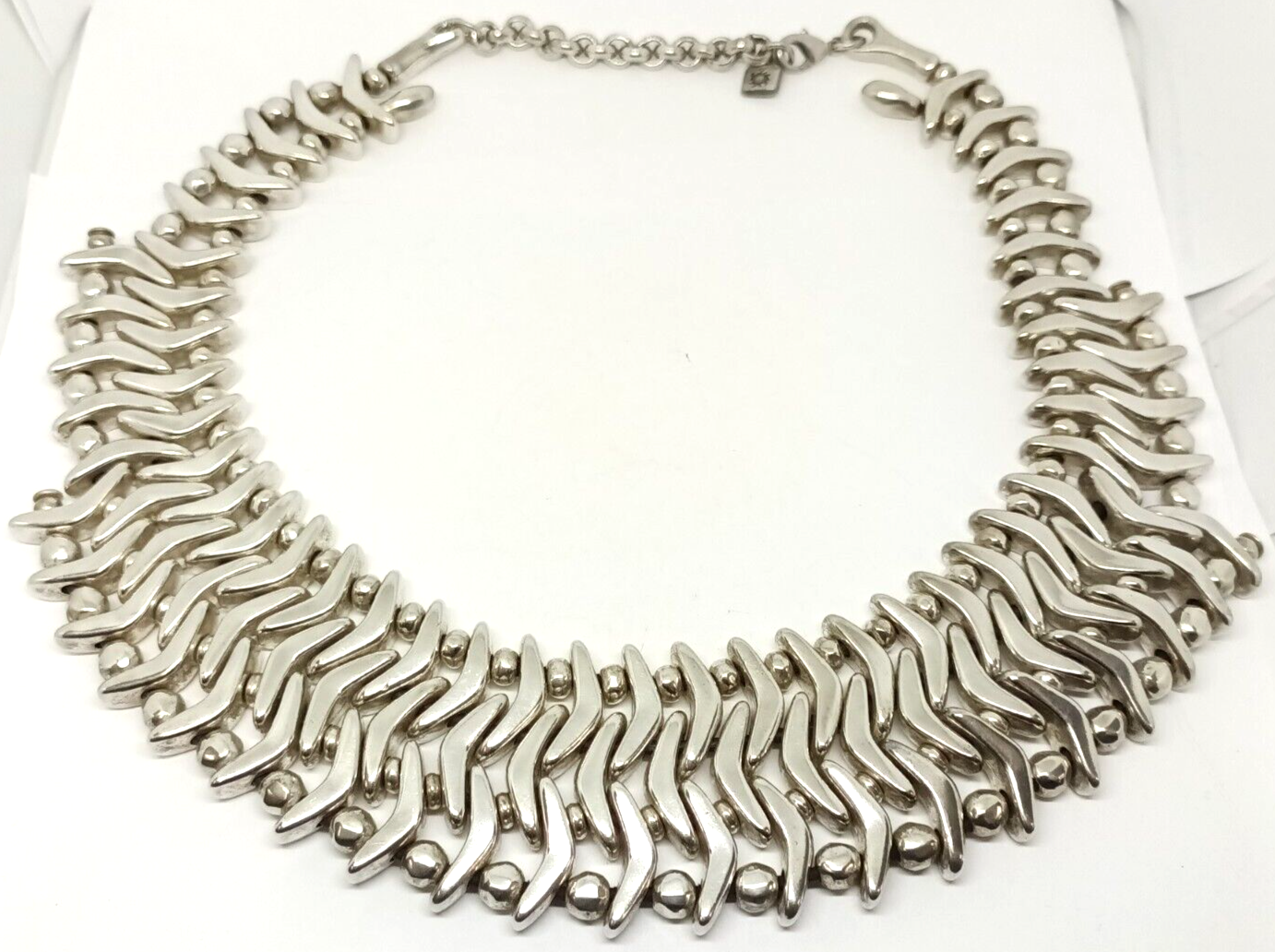 Uno De 50 Short Cleopatra Statement Necklace Choker 1.5'' Thick
