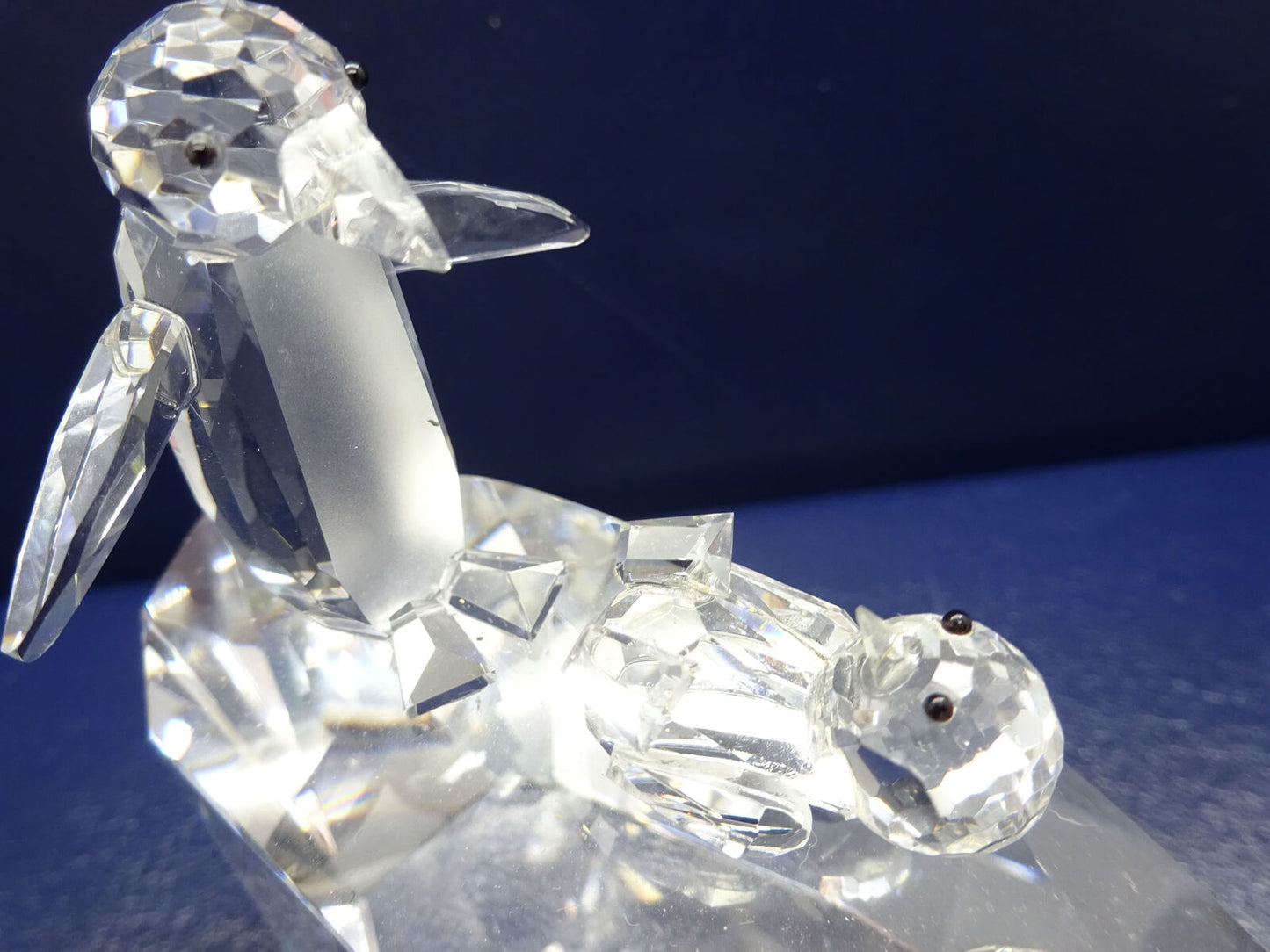 Crystal World Thrills 'n Chills Penguins Figurine #1016