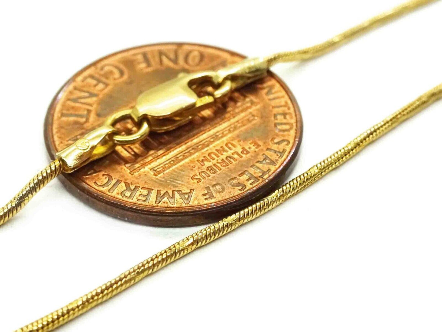 "Love is a Journey" 1ct tw Natural Diamond Ring-Style Pendant Chain 14k Gold