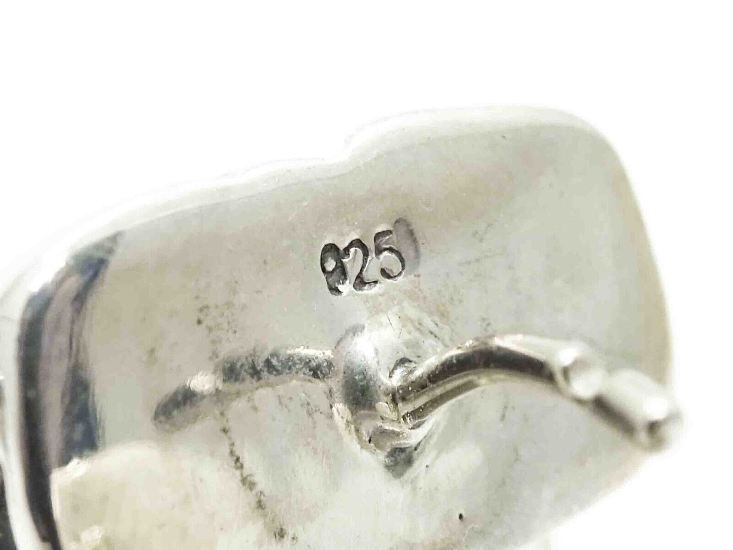Scott Kay Designer Basket Weave Heart Filigree Huggie Earrings Sterling Silver