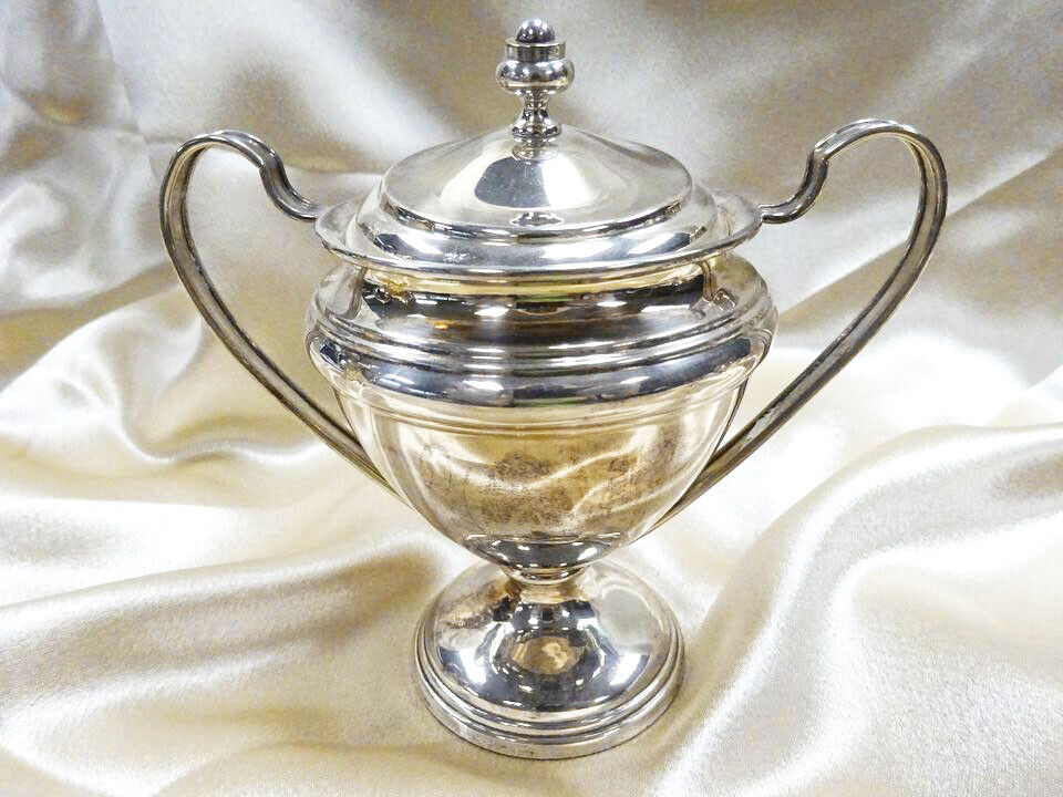 Antique Weidlich 3pc Sterling Silver Coffee & Tea Set